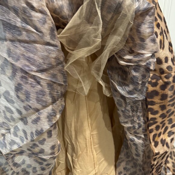 Zimmermann leopard print crystal strap Maxi dress Size 0 - Picture 15 of 15